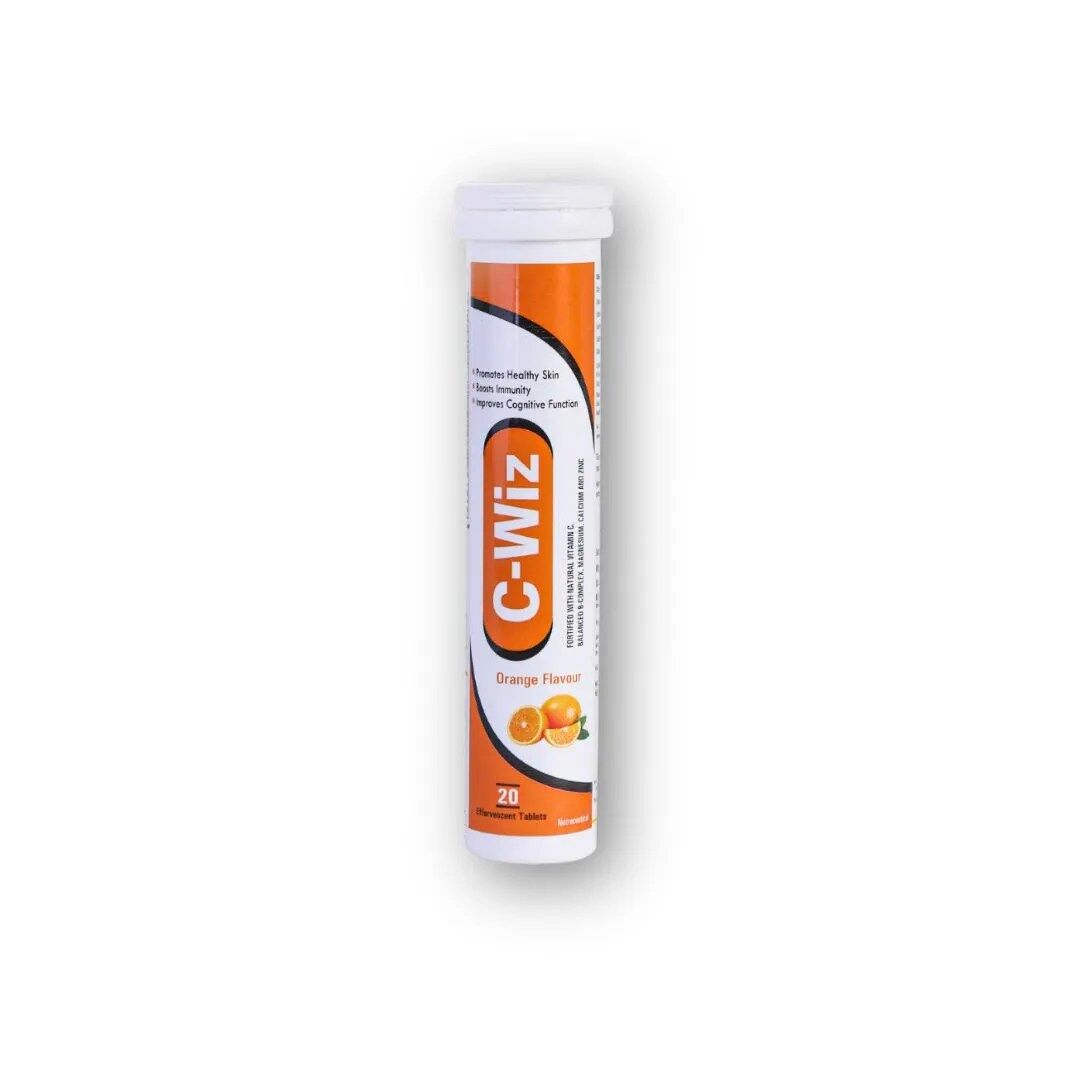 C-Wiz - Immunity Booster Orange Flavoured 20 Effervescent Tablets