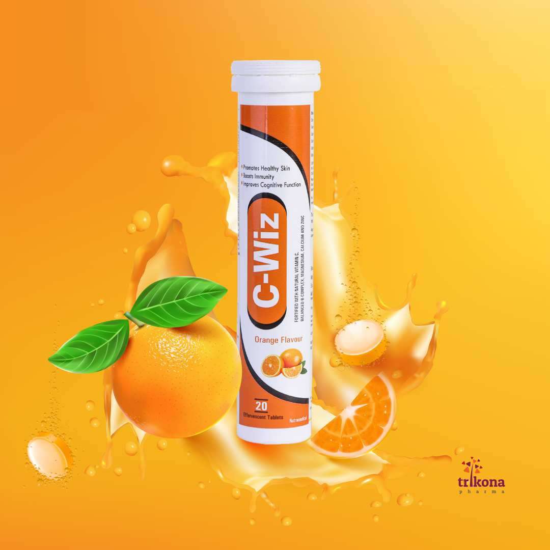 C-Wiz - Immunity Booster Orange Flavoured 20 Effervescent Tablets - Image 2